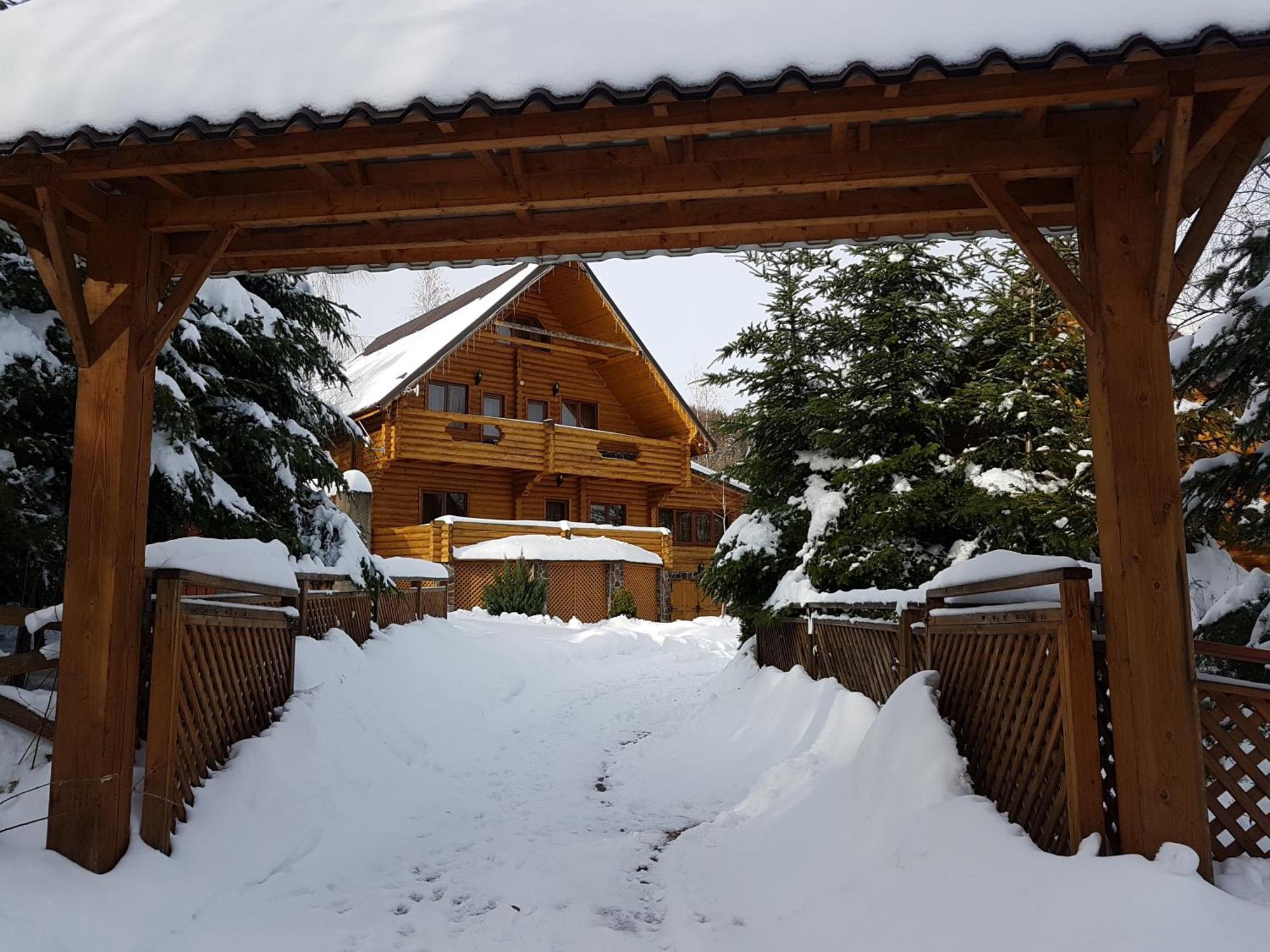 Gostynniy Dvir Коттеджи 山林小屋 Migovo